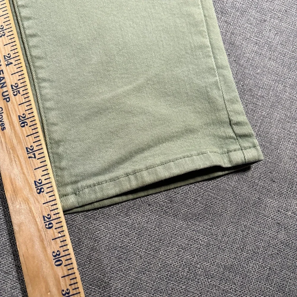 Bonobos Slim Chinos Mens‎ 29x30 Olive Green Stretch Five Pocket Pants